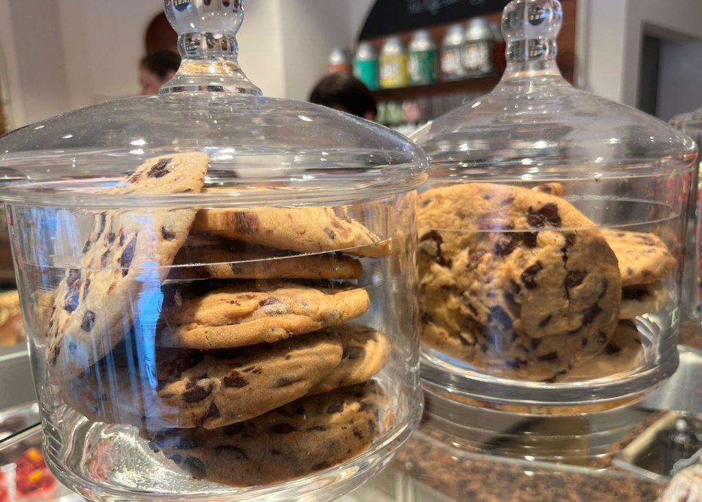 Schoko-Cookies im Glas